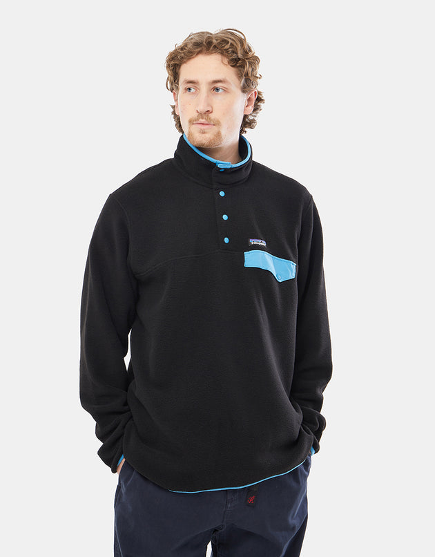 Pull Patagonia Lightweight Synch Snap-T - Noir