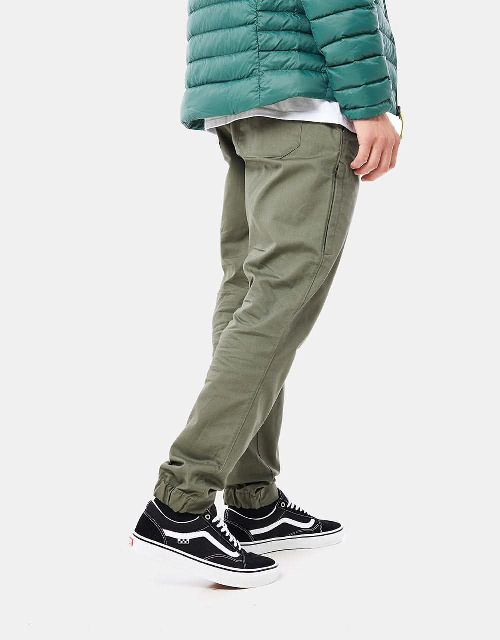 Patagonia Twill Traveler Pants - Industrial Green