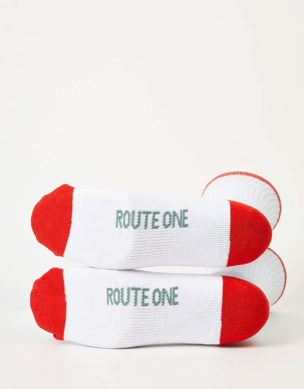 Route One Strawb Socks - White