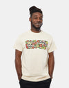 Krooked Sweatpants T-Shirt - Sand/Multi