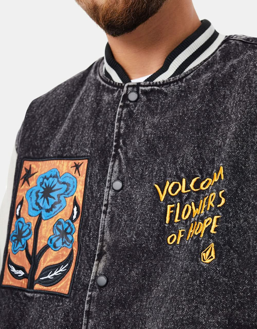 Volcom x Bob Mollema Varsity Jacket - Multi