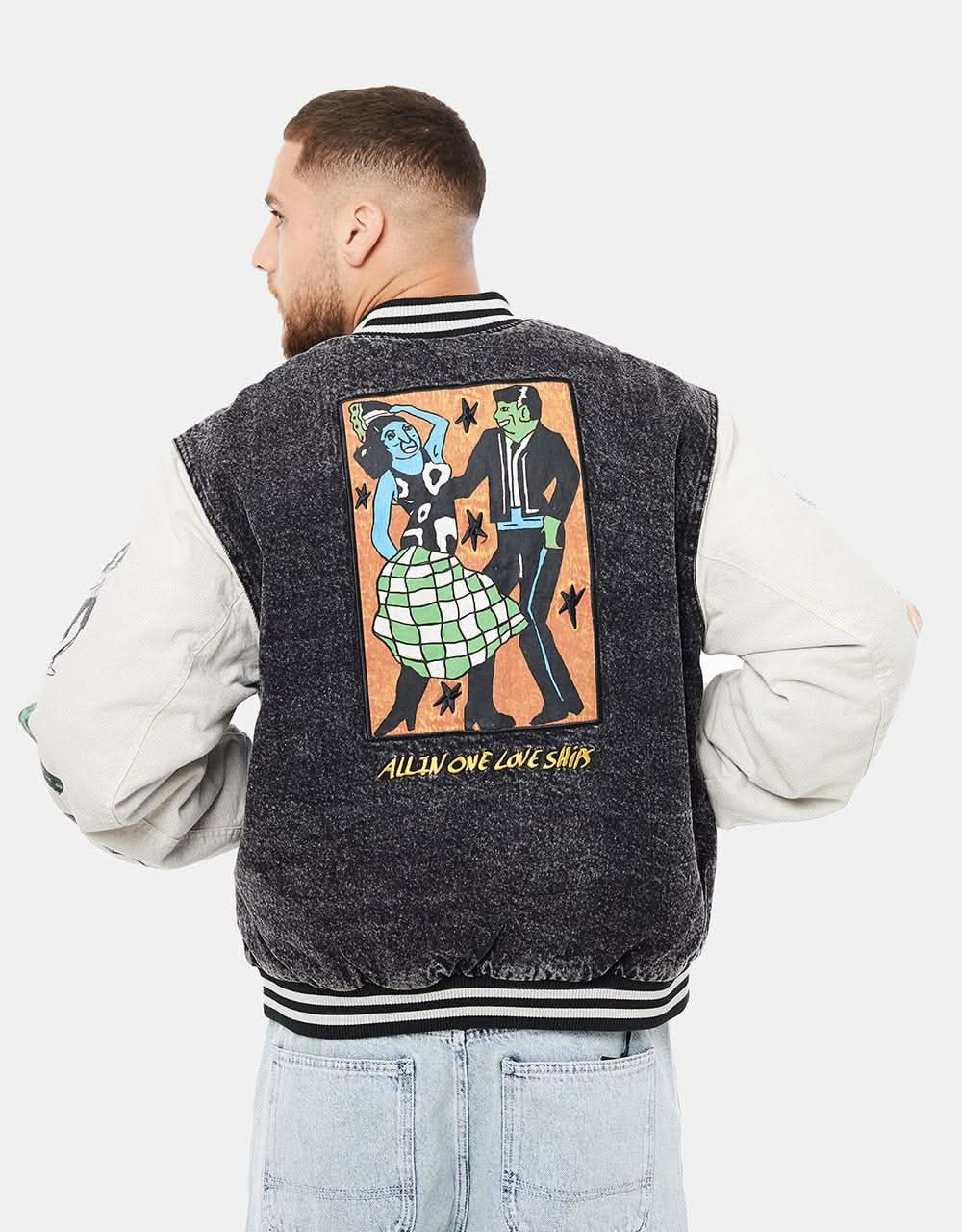 Volcom x Bob Mollema Varsity Jacket - Multi