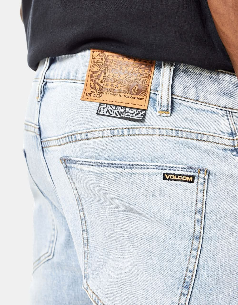 Volcom Solver Denim - Heavy Worn Faded