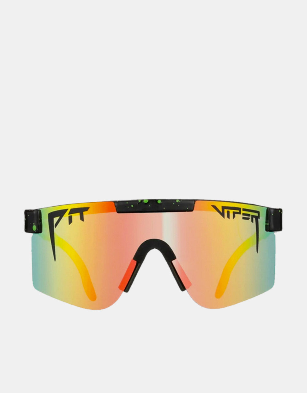 Pit Viper Monster Bull Polarisierte Sonnenbrille – Orange Revo Mirror