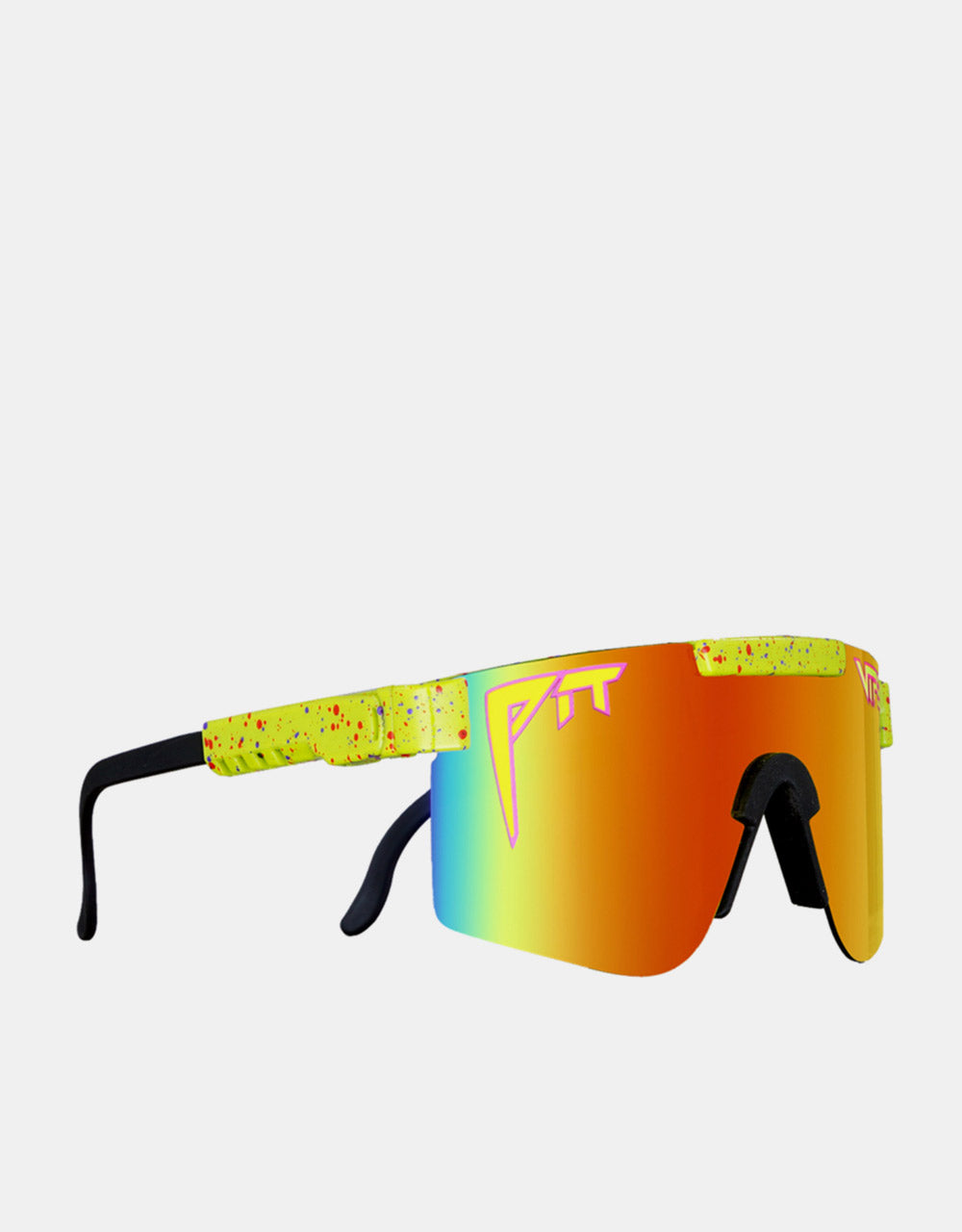 Pit Viper 1993 2000 Polarized Sunglasses - Rainbow Mirror