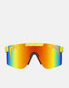 Lunettes de soleil polarisées Pit Viper 1993 2000 - Miroir arc-en-ciel