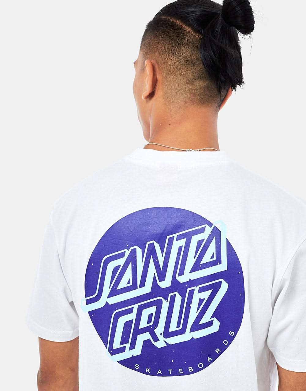 Santa Cruz Shadowless Dot T-Shirt - White