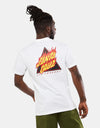 Santa Cruz Flamed Not A Dot T-Shirt - White