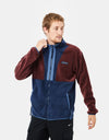 Columbia Backbowl™ Sherpa Full Zip Fleece - Elderberry/Collegiate Navy/Dark Mountain