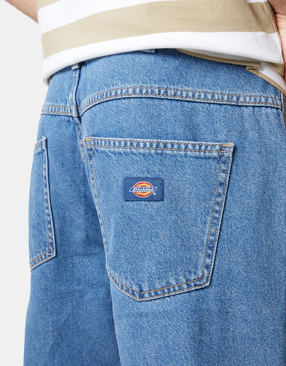 Pantalón Dickies Houston Denim - Azul Clásico