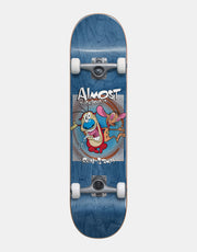 Skateboard complet Almost x Ren &amp; Stimpy en boîte Premium - 8"