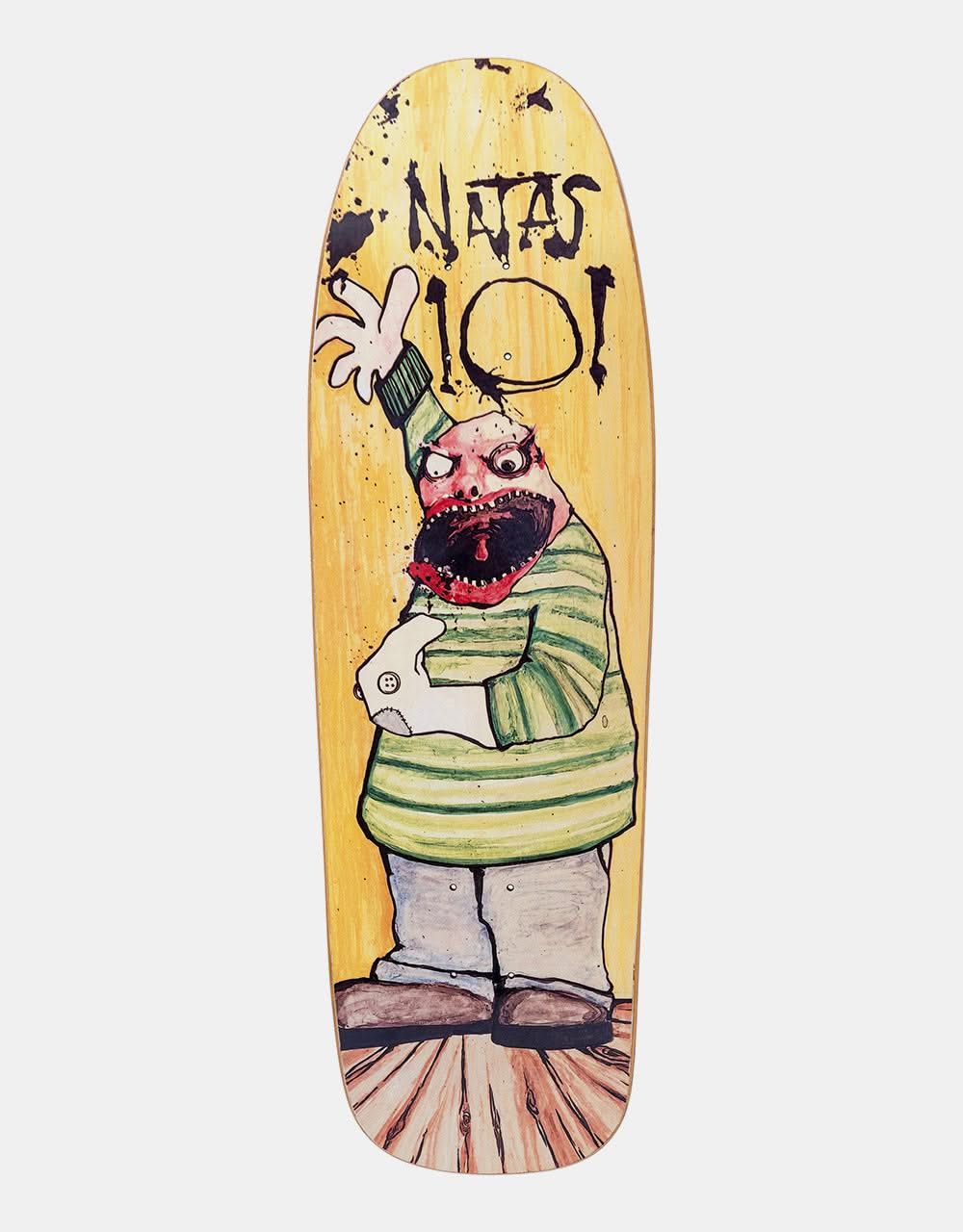 101 Natas Sock Puppet 'Slick' R7 Skateboard Deck - 9.65"