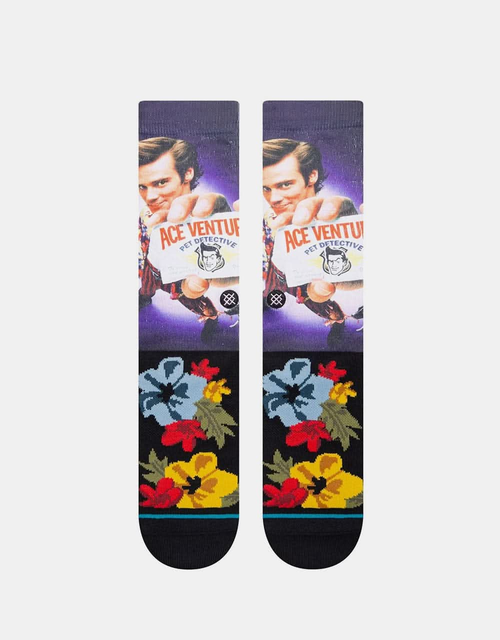 Stance x Ace Ventura Pet Detective Crew Socks - Black