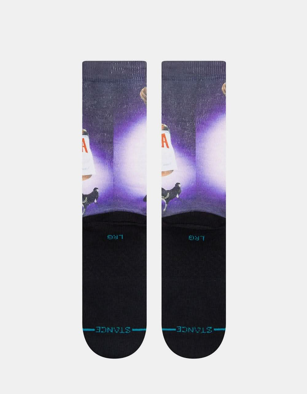 Stance x Ace Ventura Pet Detective Crew Socks - Black