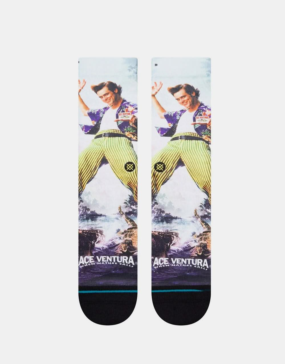 Stance x Ace Ventura When Nature Calls Crew Socks - Black