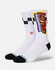 Stance x Fast Times At Ridgemont High Gnarly Crew Socks - White