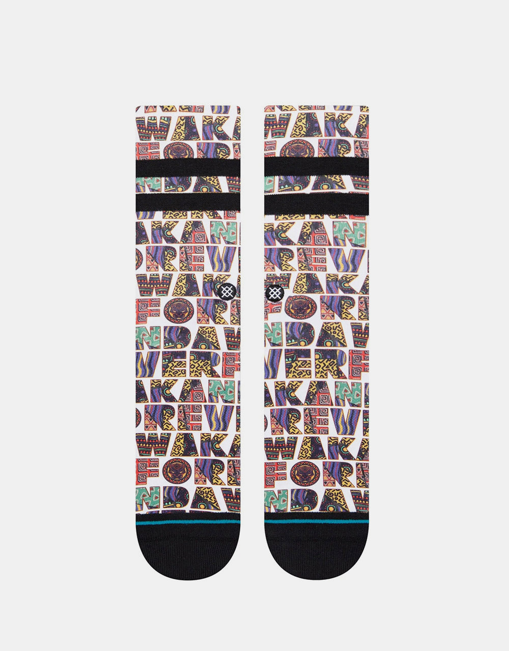 Stance x Marvel Black Panther Wakanda Forever Crew Socks - White