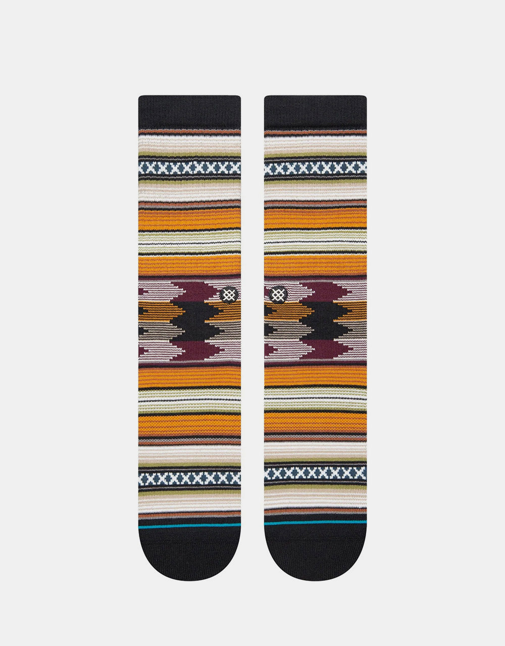 Stance Baron Crew INFIKNIT® Socken – Schwarz