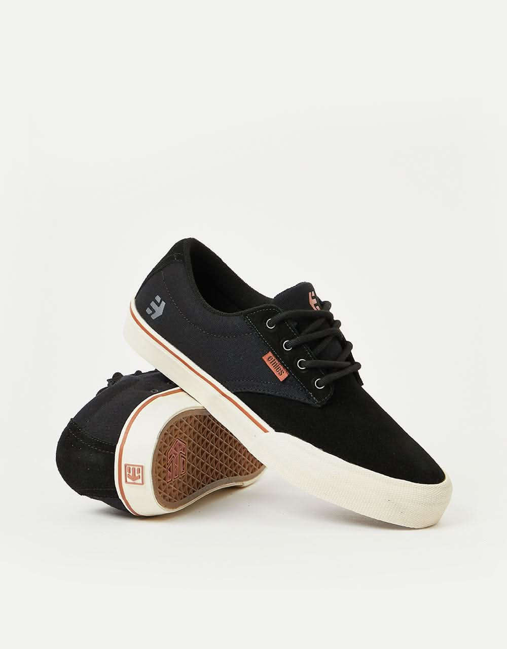 Etnies Jameson Vulc Skate Shoes - Black/Silver