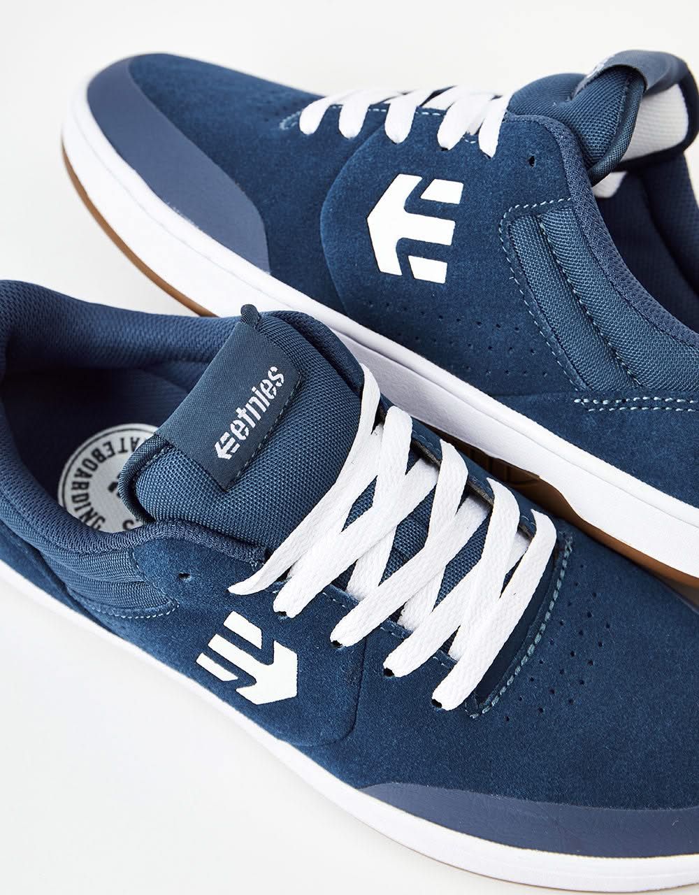 Etnies x Michelin Marana Skate Shoes - Dark Blue/White