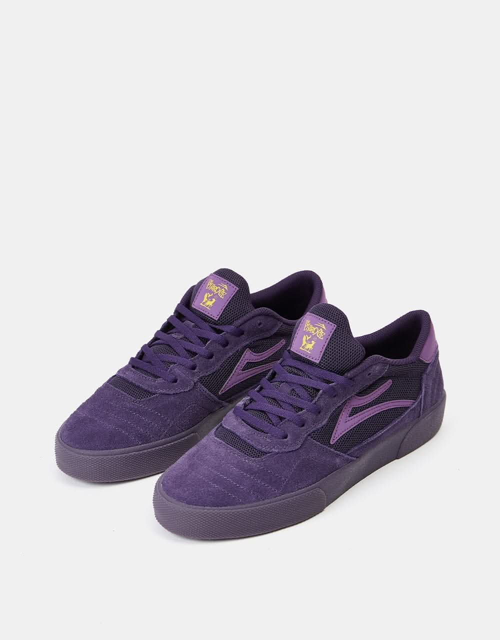 Lakai x The Pharcyde Cambridge Skate Shoes - Grape Suede