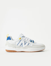 Chaussures de skate New Balance Numeric 808 - Blanc/Royal