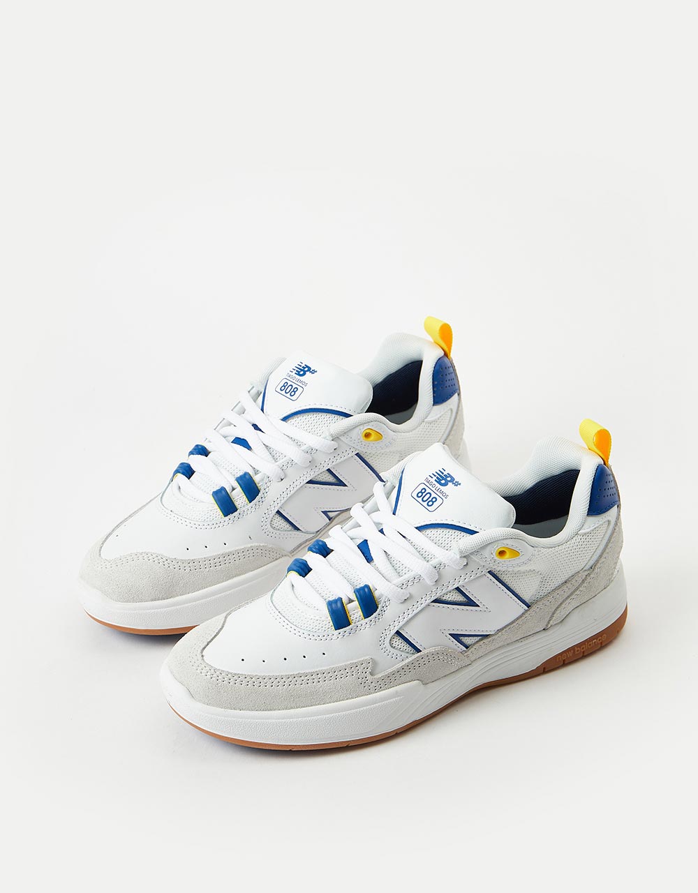 New Balance Numeric 808 Skateschuhe – Weiß/Royal