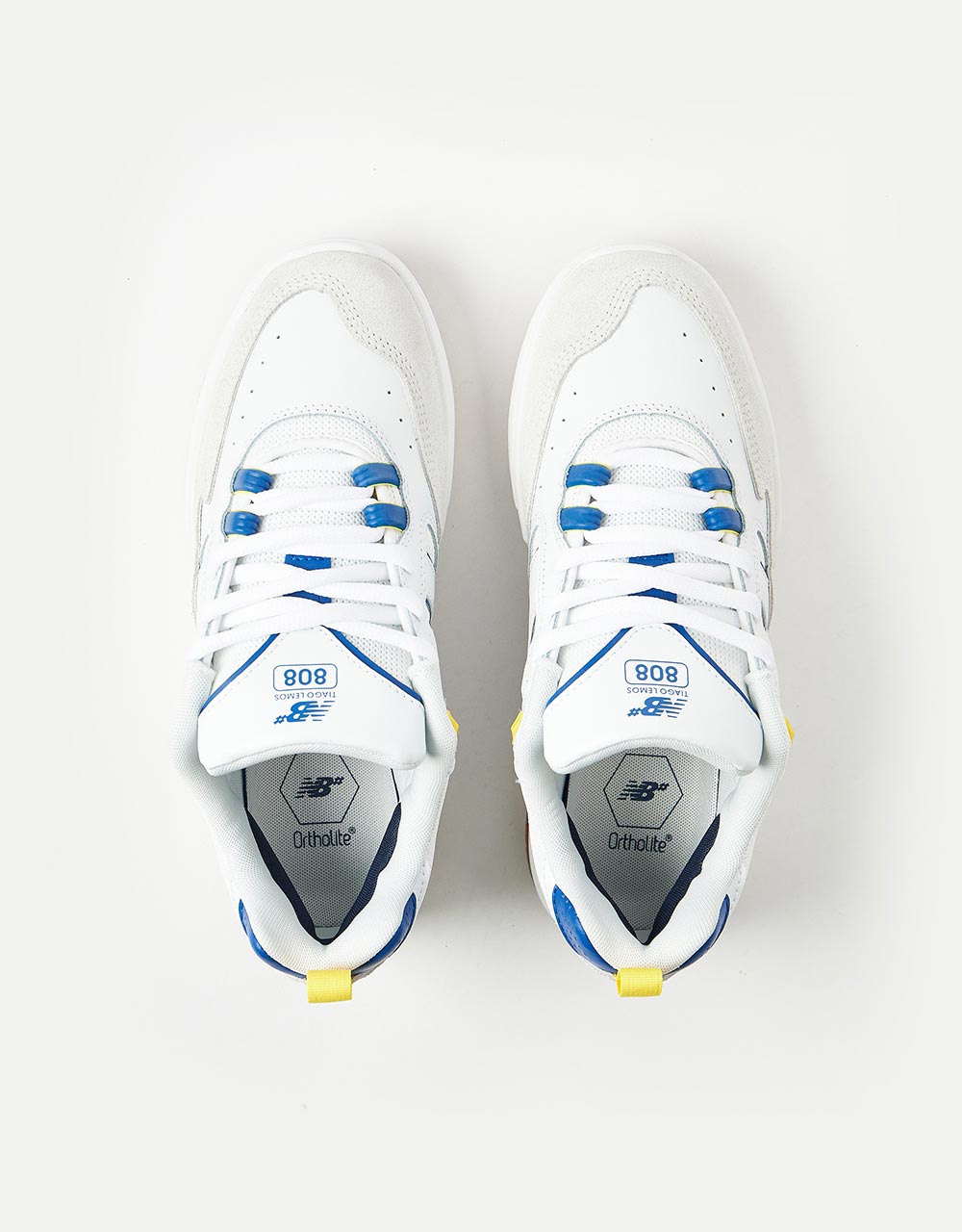 New Balance Numeric 808 Zapatos de skate - Blanco/Azul real