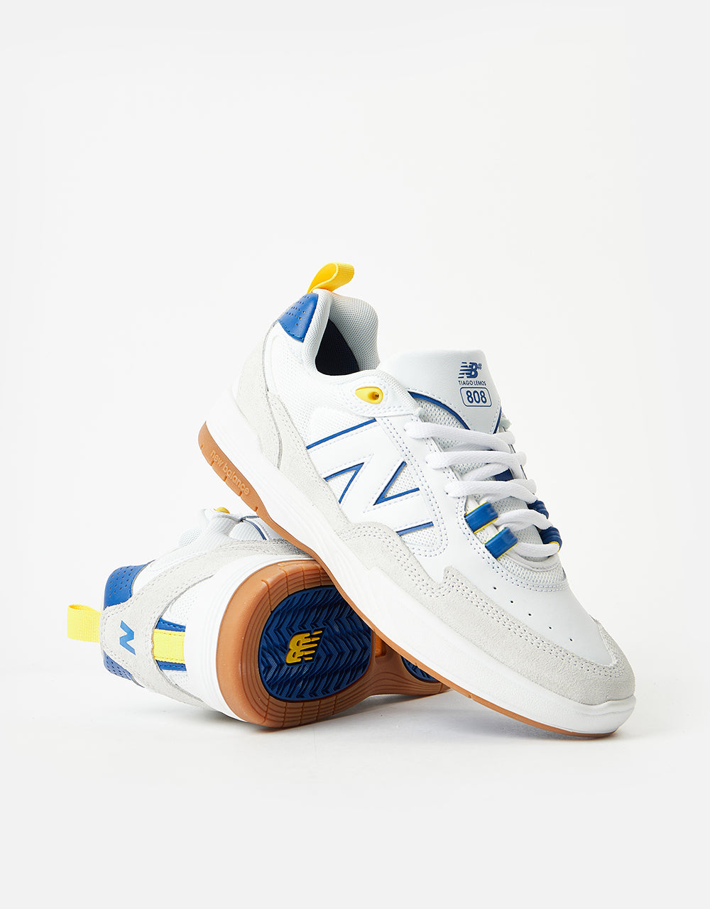 New Balance Numeric 808 Skateschuhe – Weiß/Royal