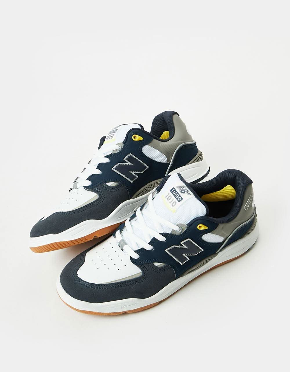 New Balance Numeric 1010 Skate Shoes - Navy/Yellow