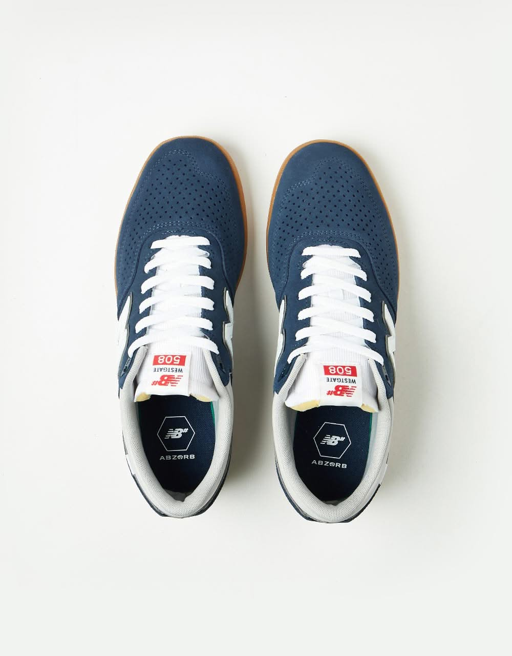 New Balance Numeric 508 Skate Shoes - Navy/Gum