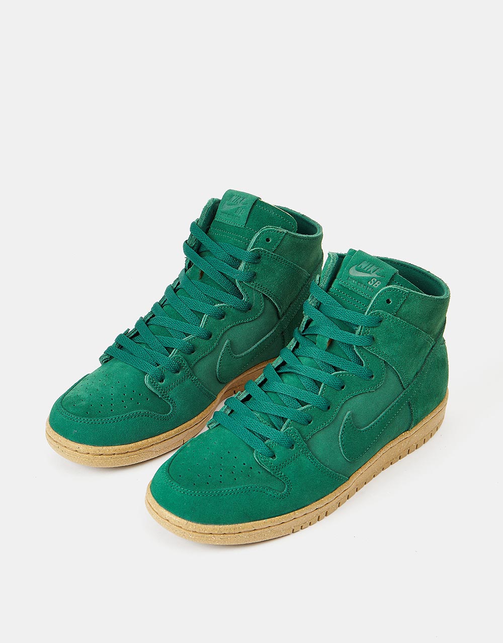 Nike SB Dunk High Pro Decon Skate Shoes - Gorge Green/Gorge Green-Black