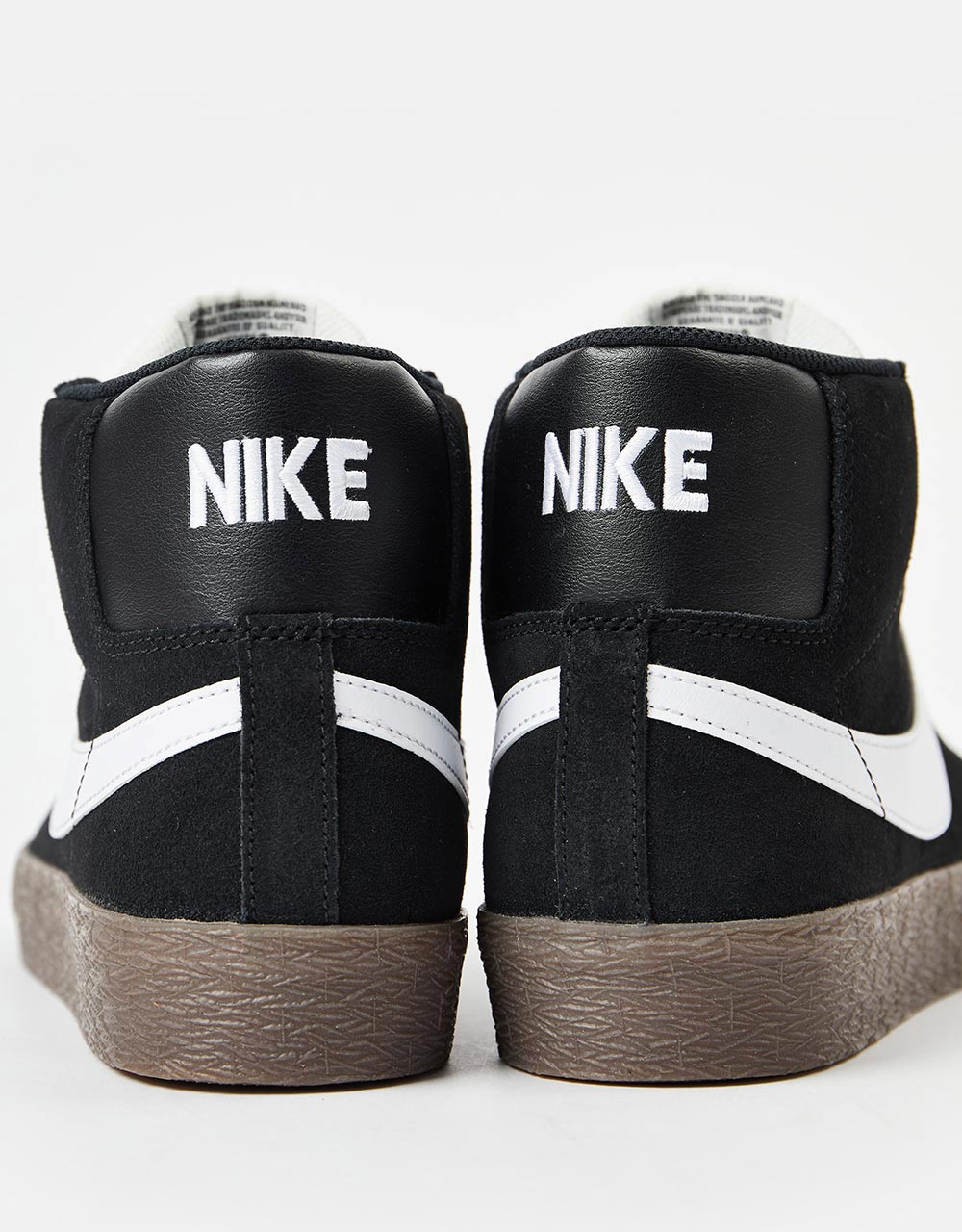 Nike SB Zoom Blazer Mid Chaussures de skate - Noir/Blanc-Noir-Voile