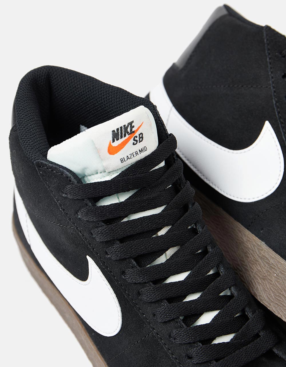 Scarpe da skate Nike SB Zoom Blazer Mid - Nero/Bianco-Nero-Vela