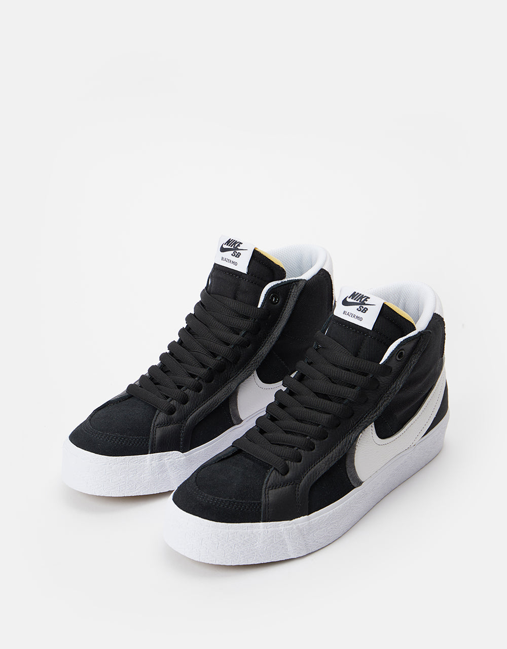 Scarpe da skate Nike SB Zoom Blazer Mid Premium Plus - Nero/Bianco