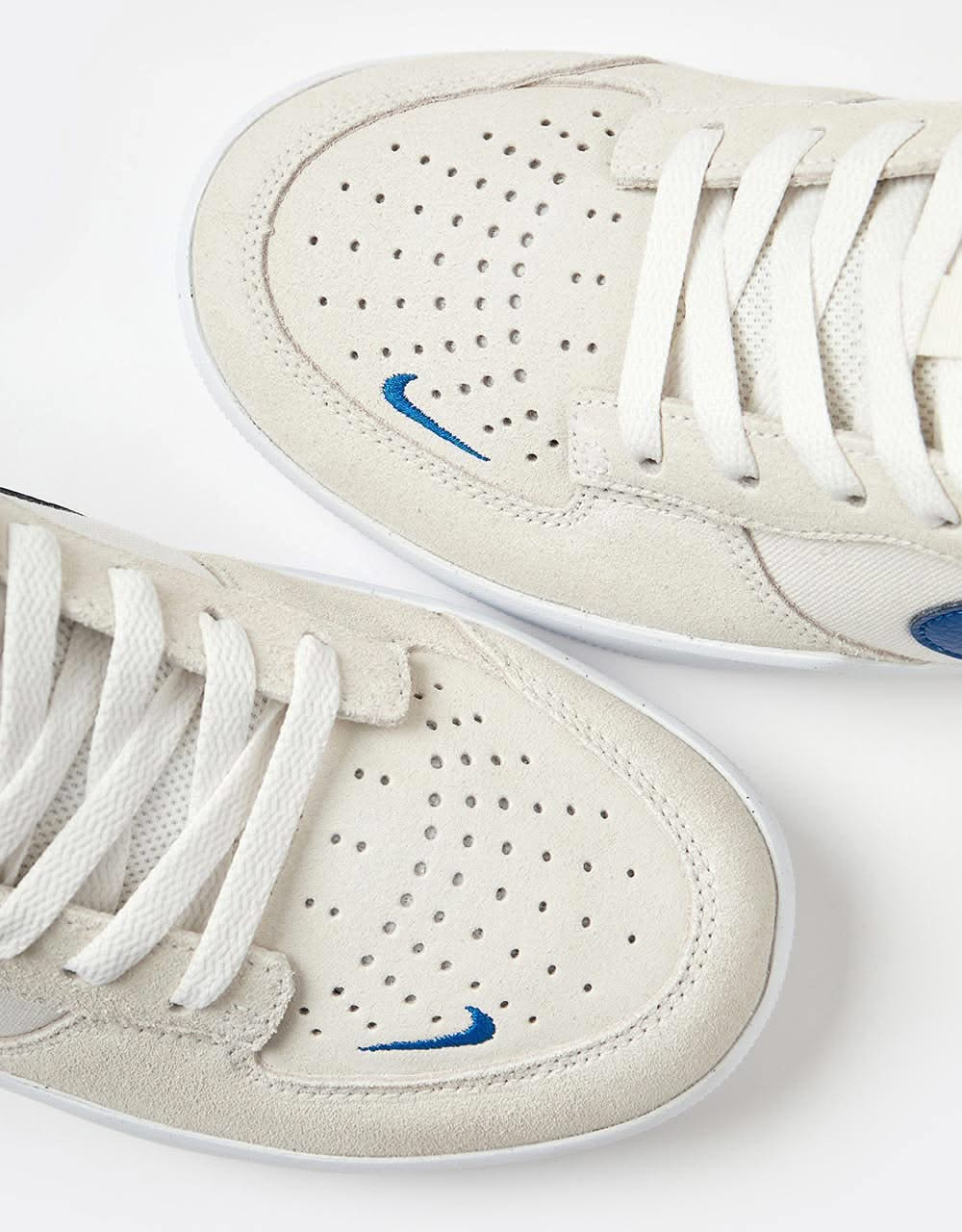 Nike SB Force 58 Skate Shoes - Phantom/Blue Jay-Phantom-White