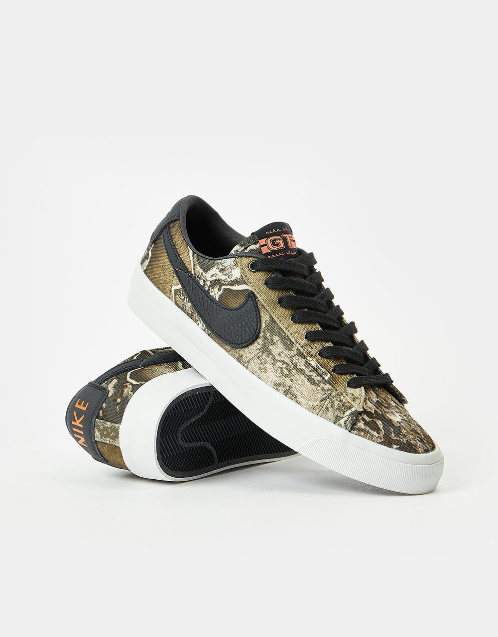 Scarpe da skate Nike SB Blazer Low Pro GT Premium - Nero/Arancio sicurezza-Nero-Photon Dust