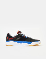 Nike SB Ishod Premium zapatos de skate - Negro/Rojo universitario-Hyper Royal