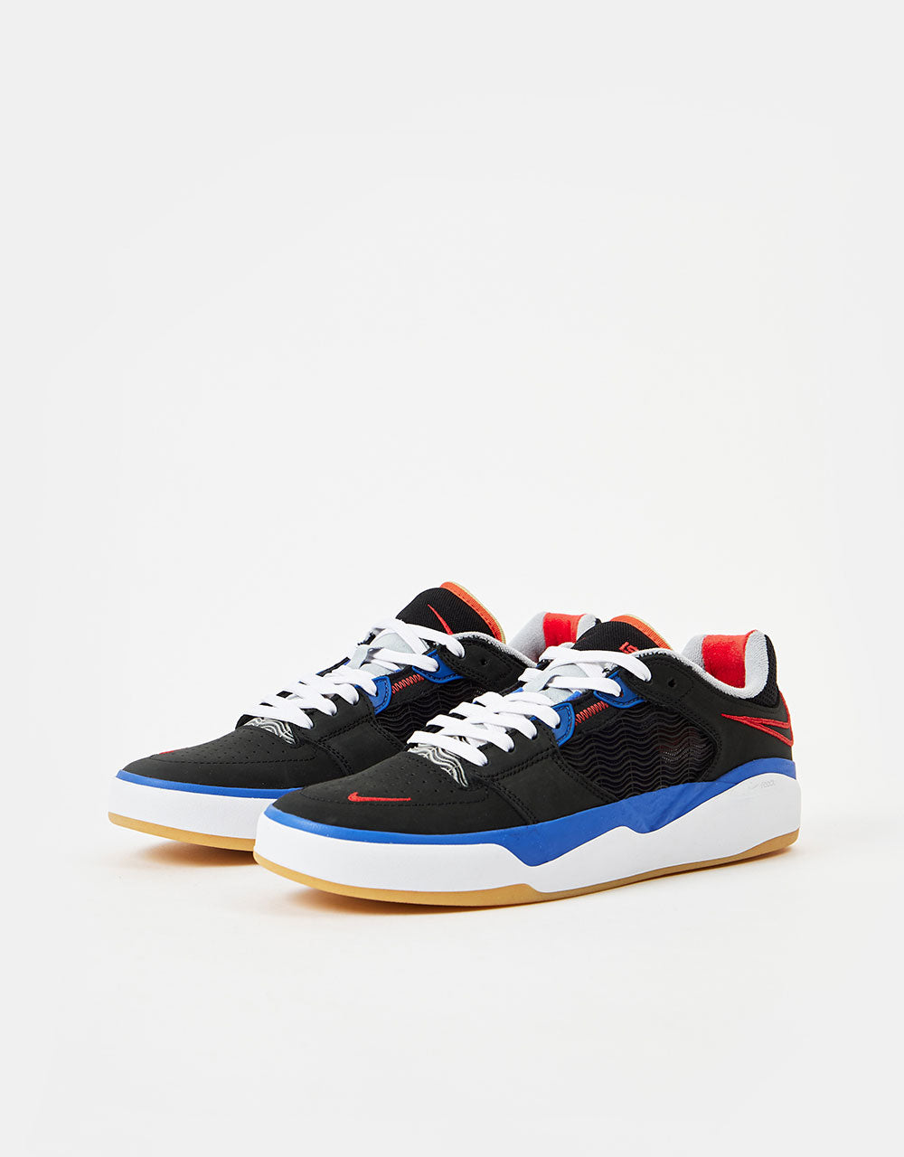 Nike SB Ishod Premium Skate Chaussures - Noir/University Rouge-Hyper Royal