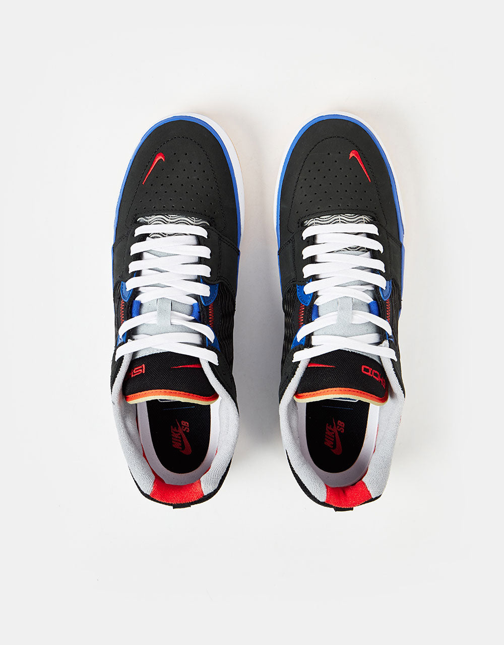 Nike SB Ishod Premium Skate Chaussures - Noir/University Rouge-Hyper Royal