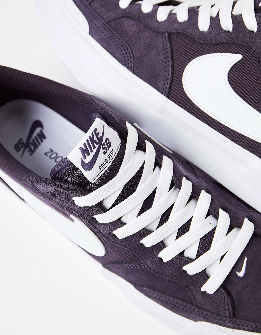 Nike SB Pogo Skate Shoes - Cave Purple/White-Cave Purple