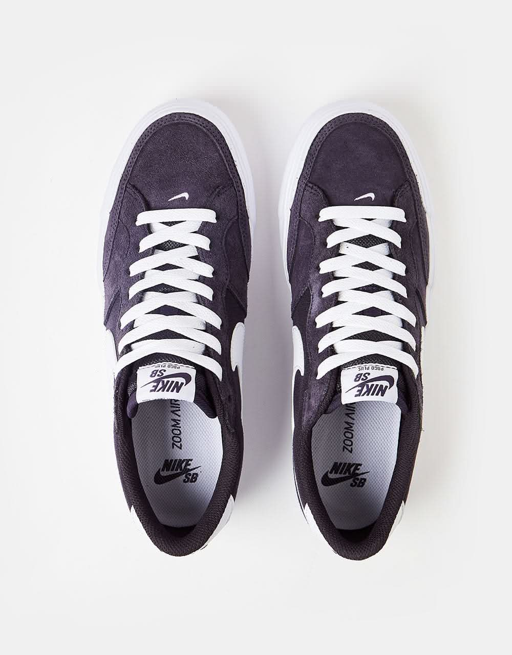 Nike SB Pogo Skate Shoes - Cave Purple/White-Cave Purple