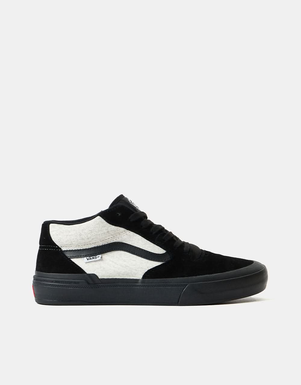 Vans BMX Style 114 Shoes - (Fast and Loose) Black