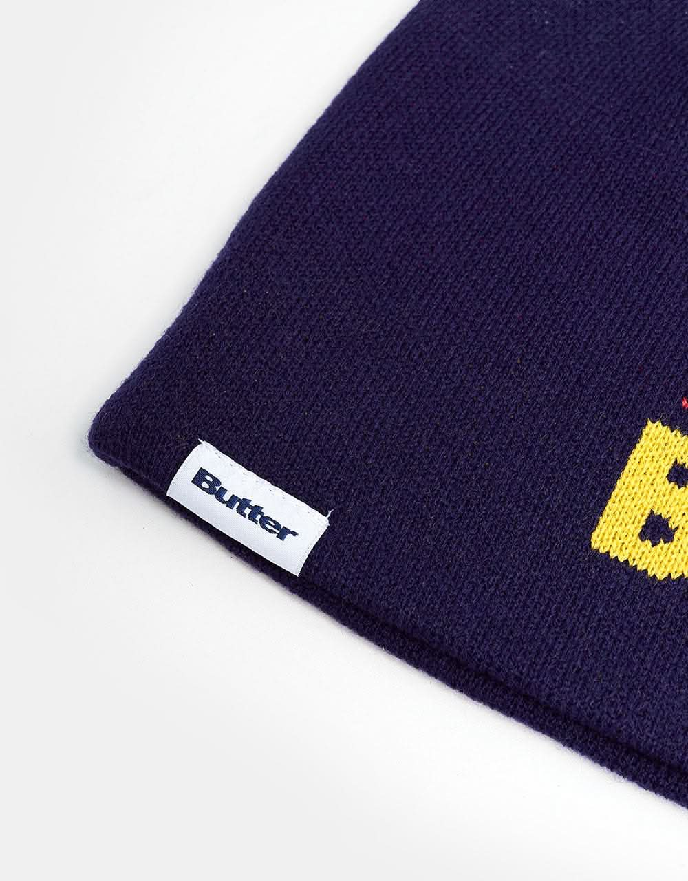 Butter Goods World Beanie - Navy