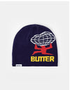 Butter Goods World Beanie - Navy