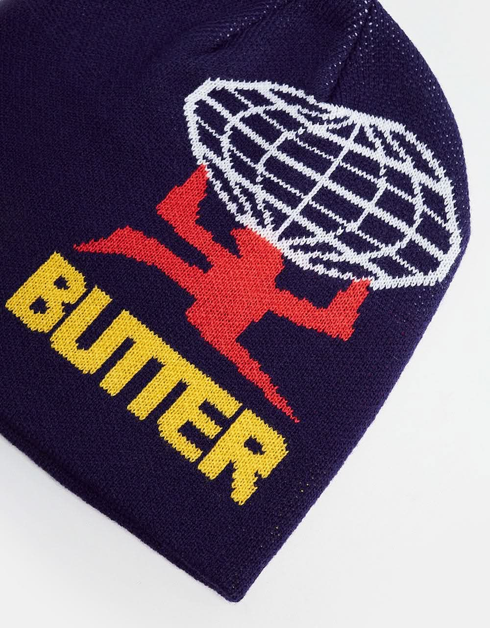 Butter Goods World Beanie - Navy