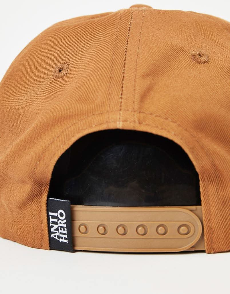 Anti Hero Lil Pigeon Snapback Cap - Med Brown