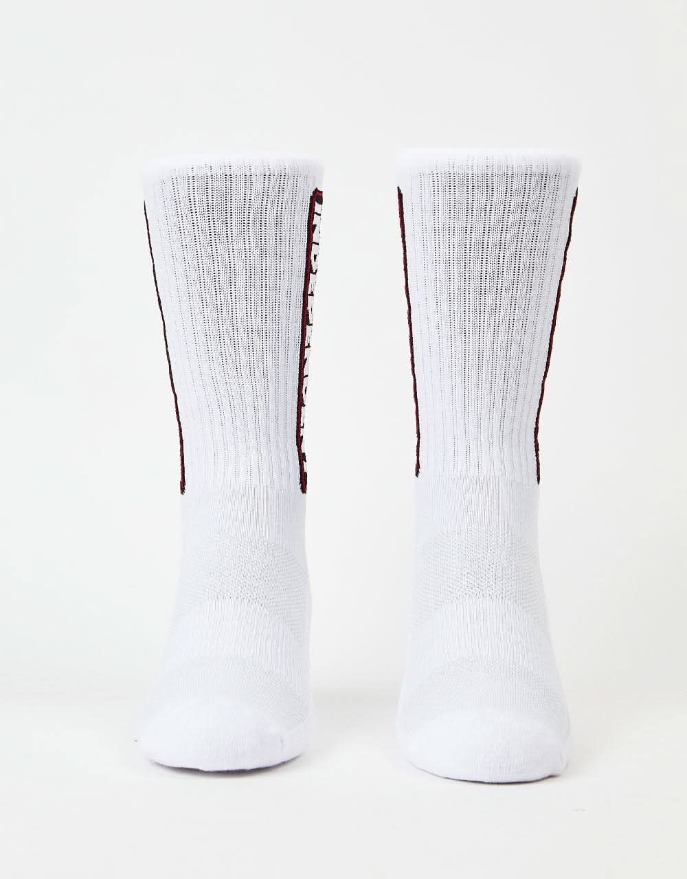 Independent Bar Logo Socks - White