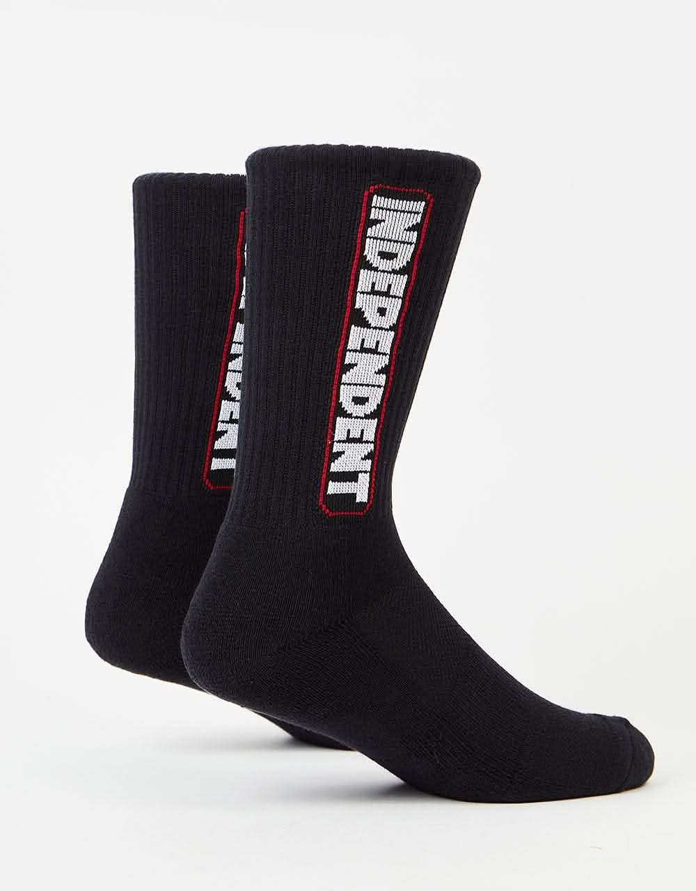 Independent Bar Logo Socks - Black