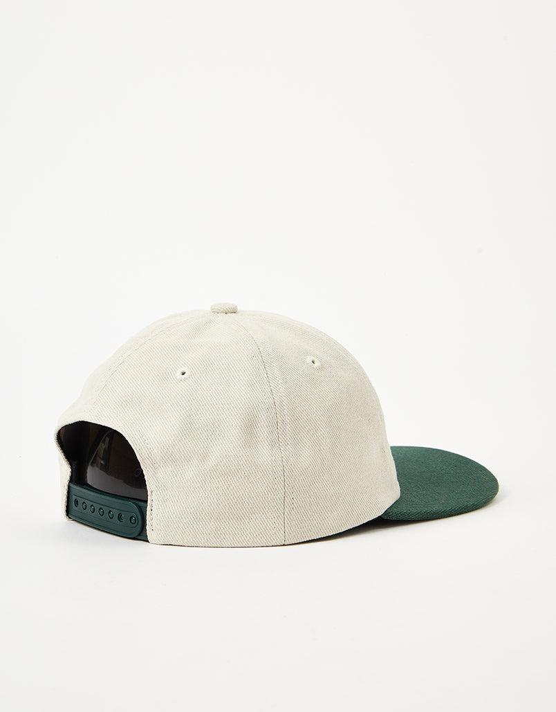 Quasi Trax 6 Panel Cap - Ivory/Forest